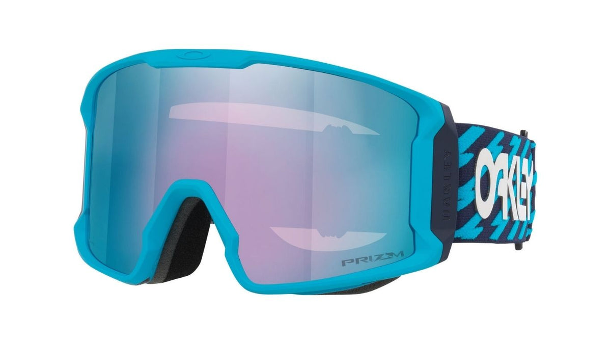 Oakley Line Miner L Snow Goggles - Flo Blue - Prizm Snow Sapphire Iridium