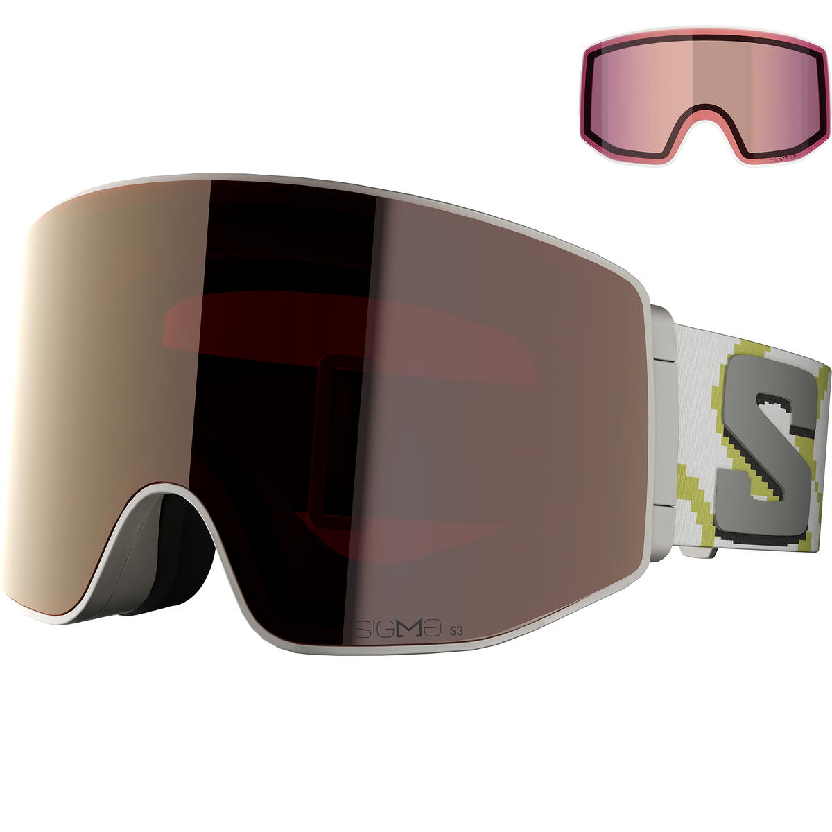 Salomon SENTRY PRIME SIGMA MARSHMALLOW Goggles