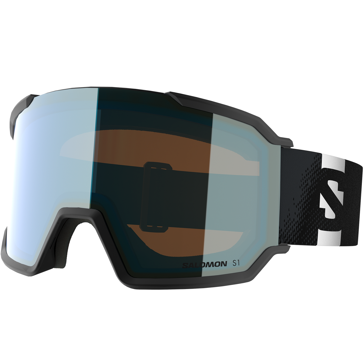 Salomon S/View 3 BLACK/Light Blue Goggles