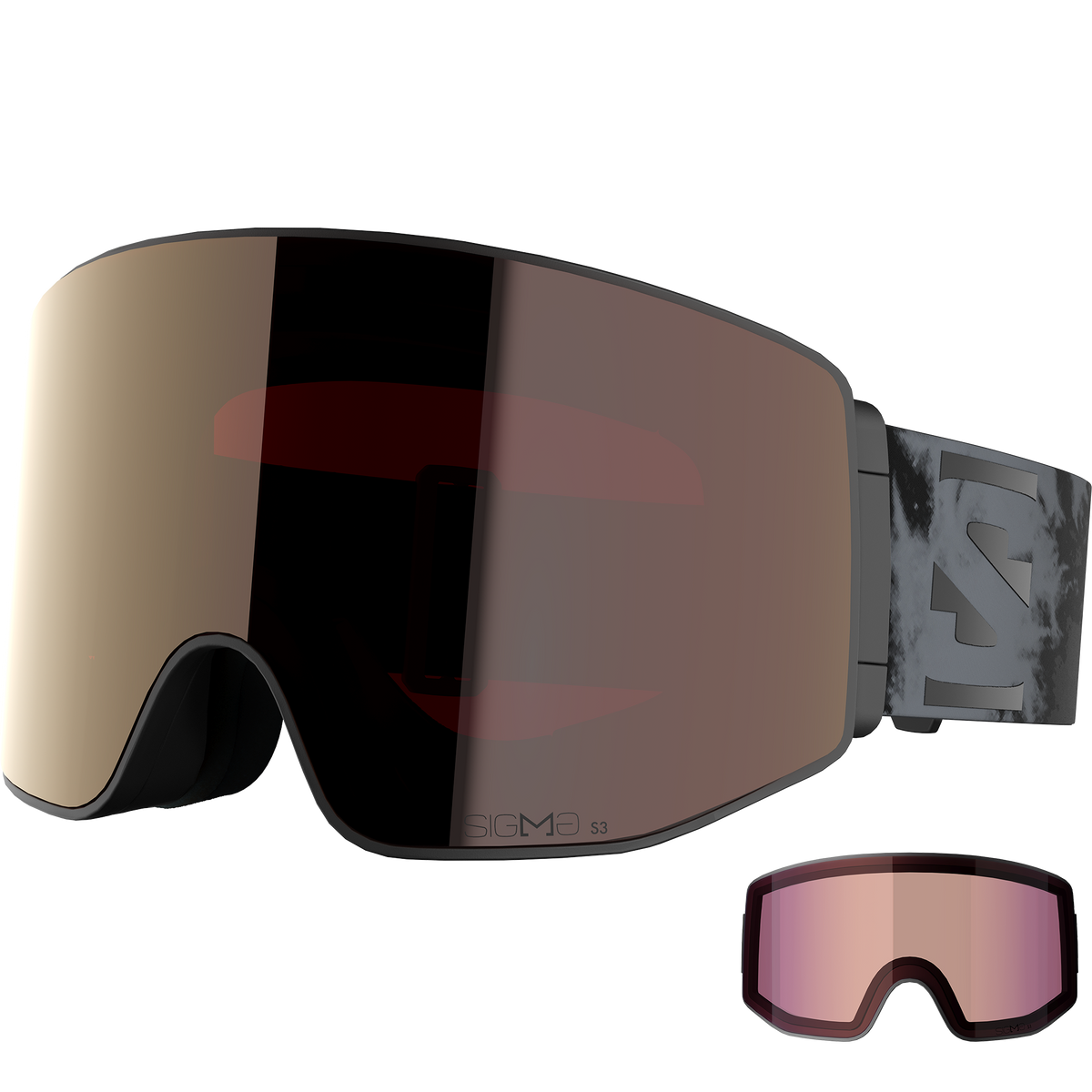 Salomon SENTRY PRIME SIGMA BK TIE/GM Goggles