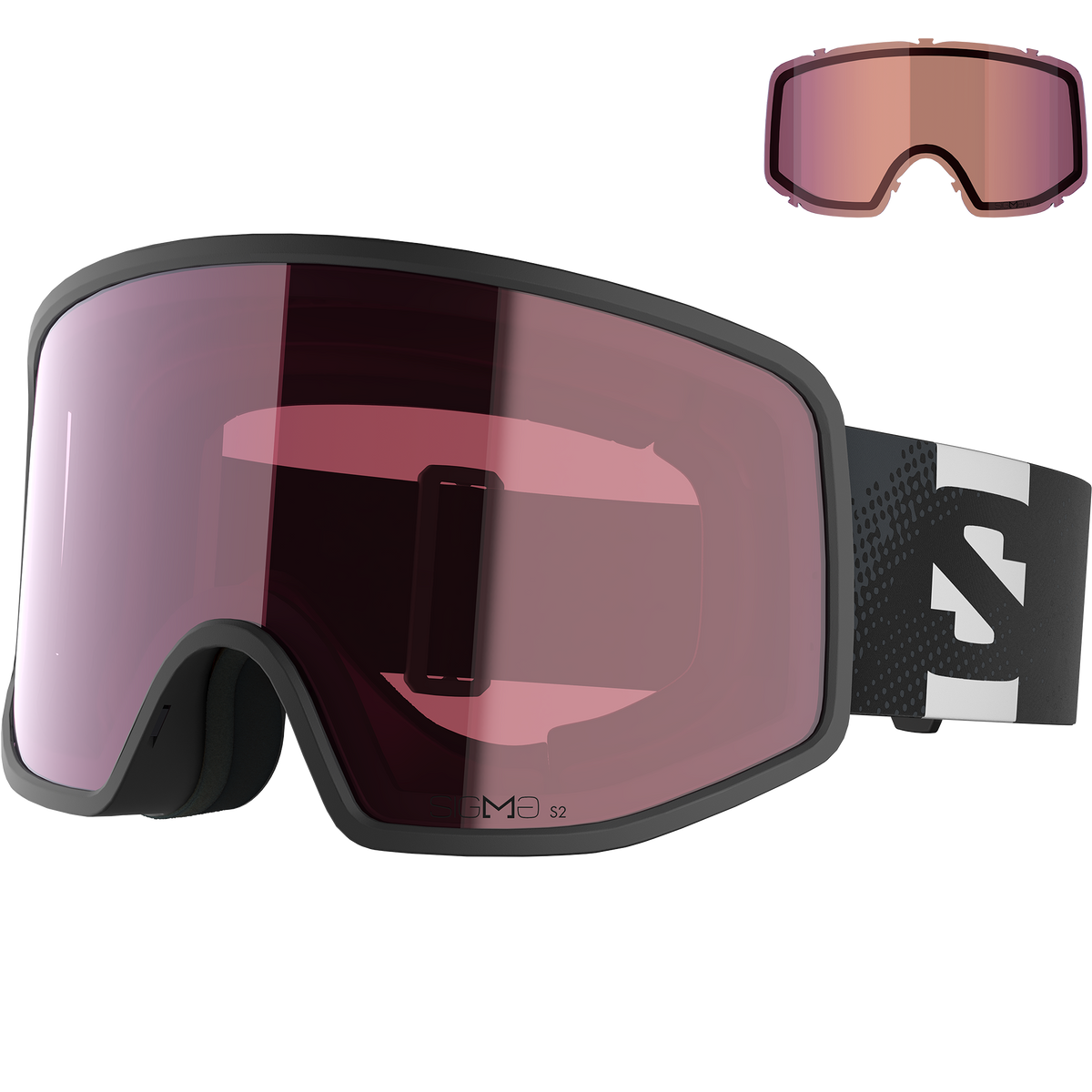 Salomon SENTRY PRO SIGMA BLACK/SP/LB Goggles