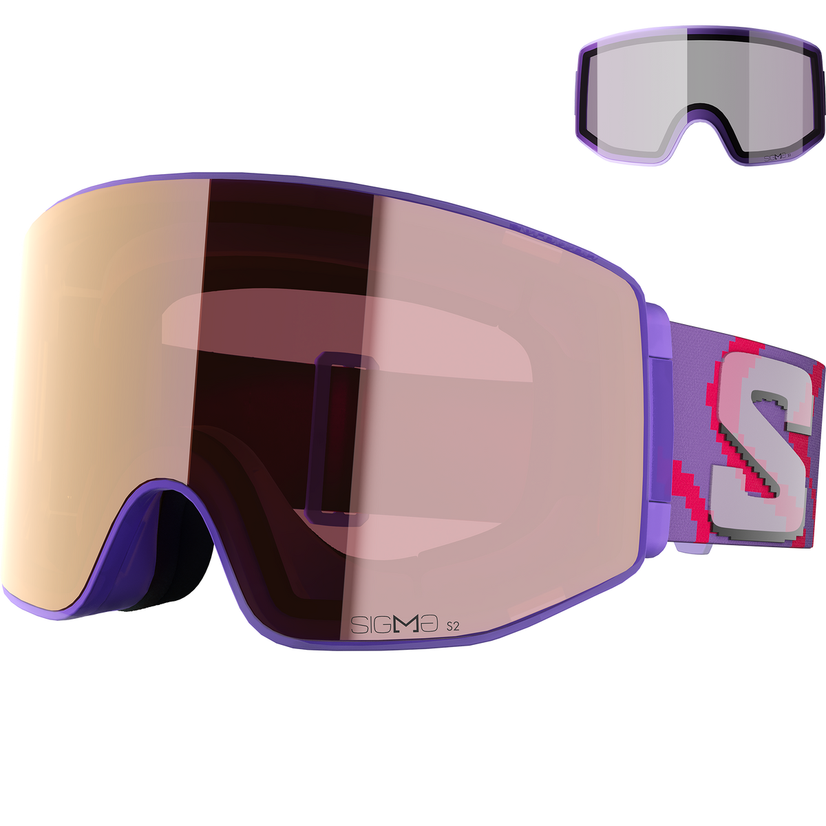 Salomon SENTRY PRIME SIGMA ULVIOLET/CP Goggles