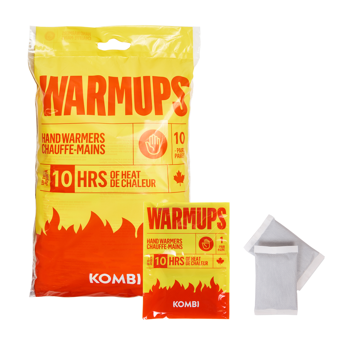 Kombi Kombi Hand Warmers 10 Pairs/Pack - Standard
