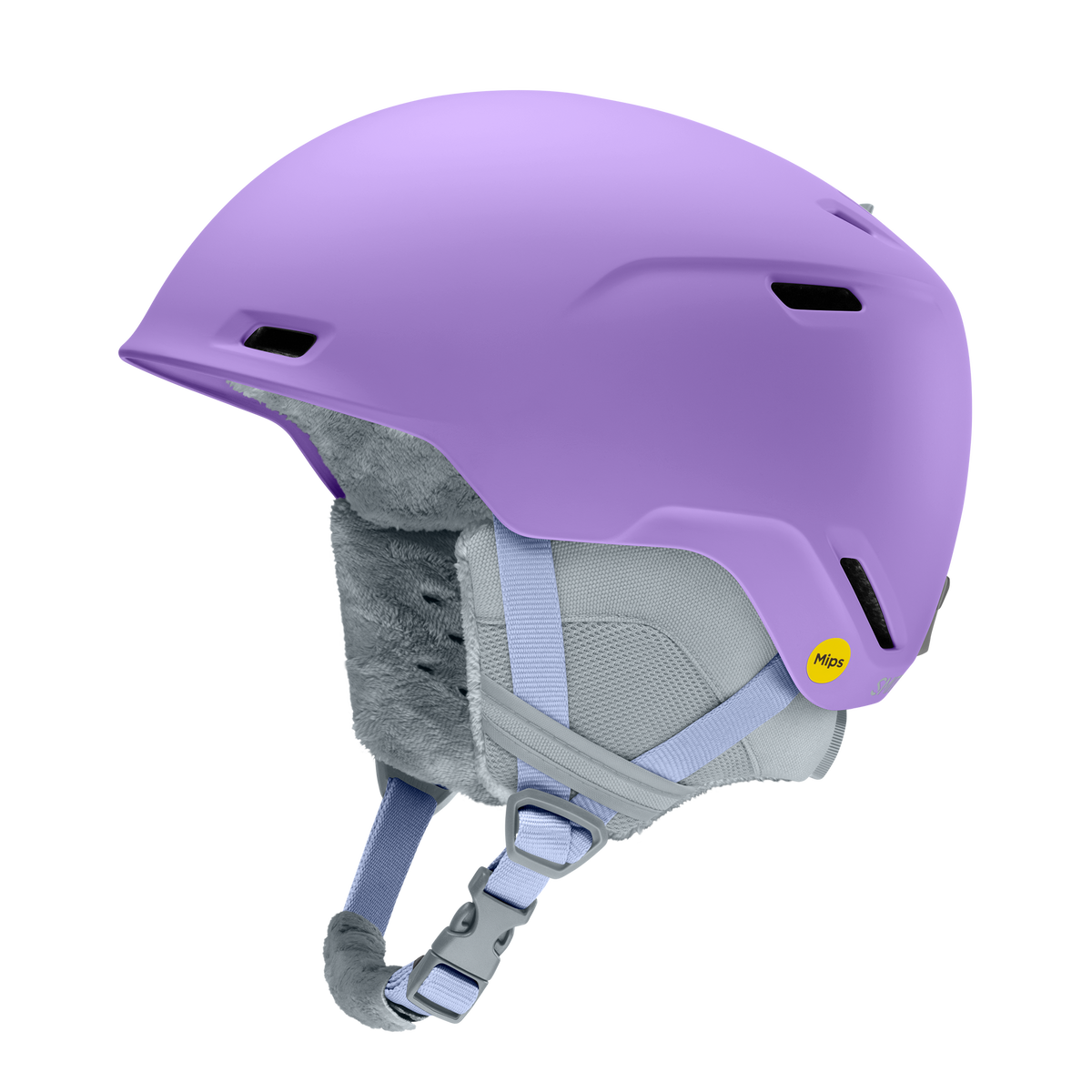 Smith Cache Jr Mips helmet in Matte Light Lavender