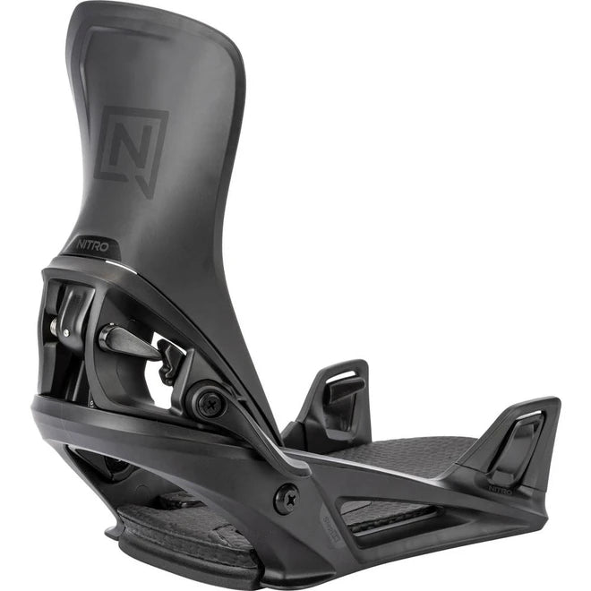 Nitro Men’s Step On Ultra Black Snowboard Bindings