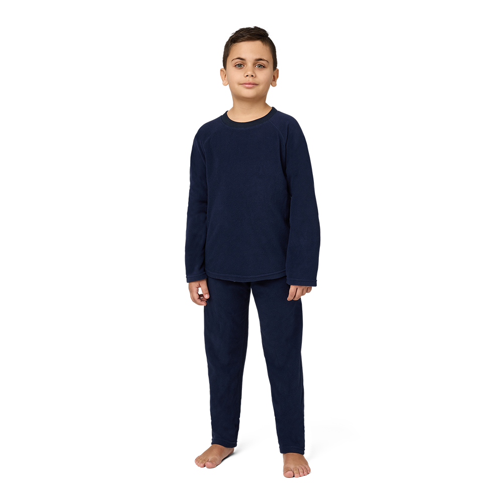 Kombi B3 Cozy Fleece Set Junior - True Navy