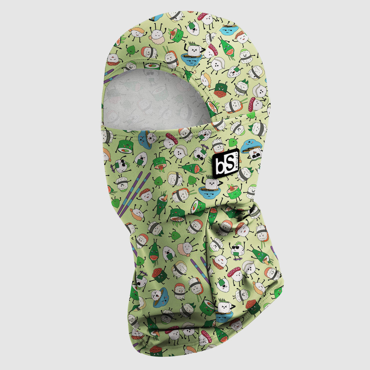 BlackStrap hood in Sushi Sprout