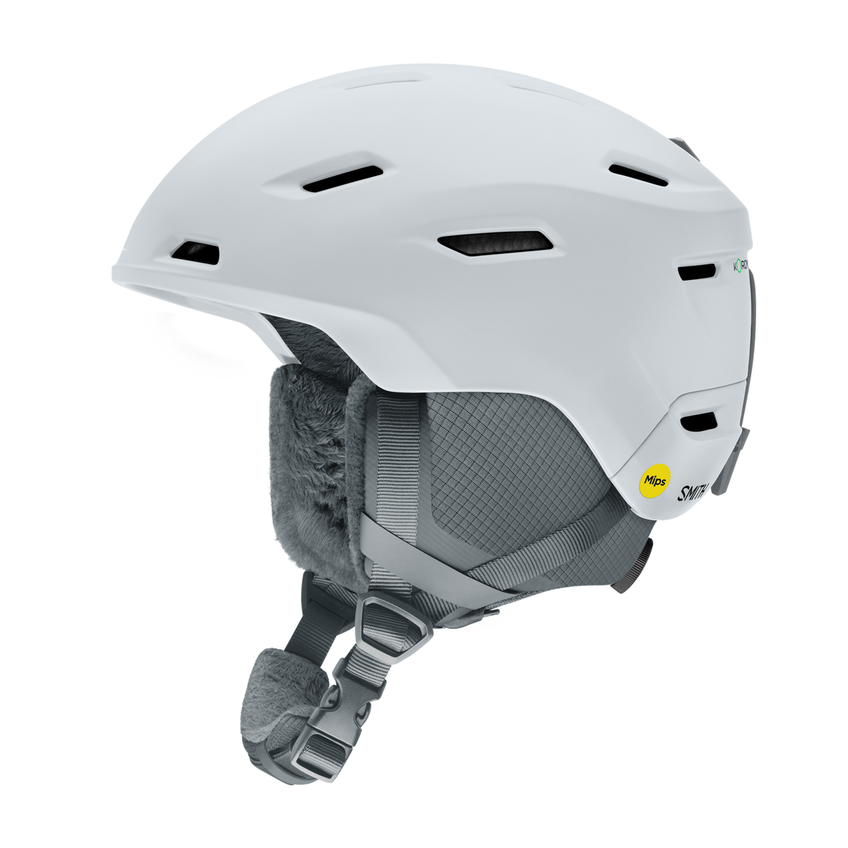 Smith Descend Mips Round Contour Fit helmet in Matte White