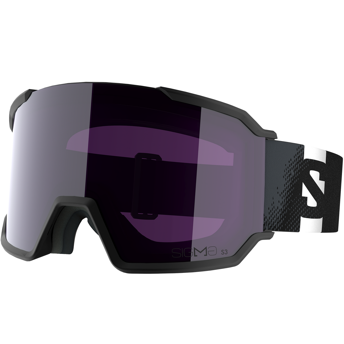 Salomon S/View 3 SIGMA BLACK/Sky Blue Goggles