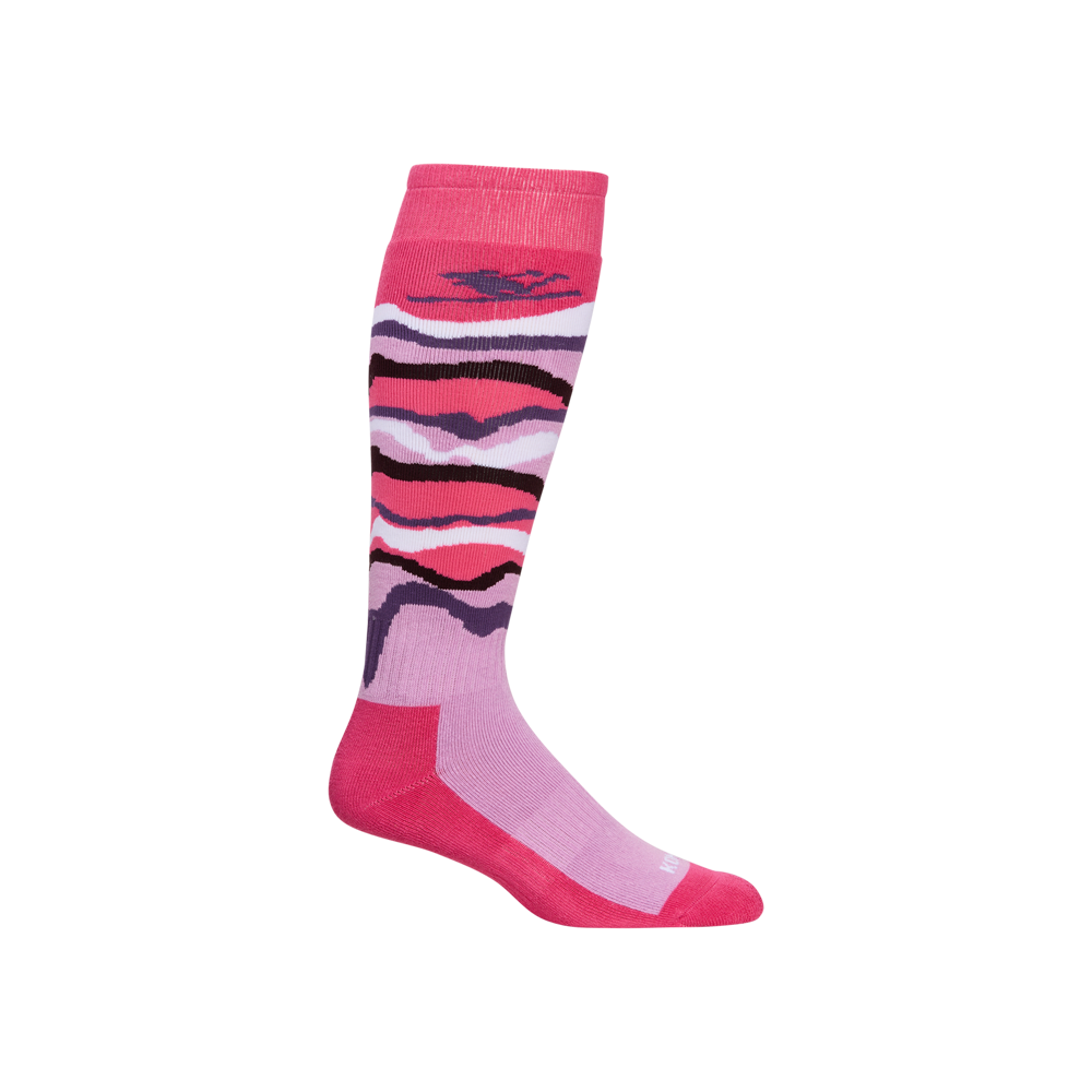 Kombi The Ski Bum Adult Sock - Fuchsia Fedora
