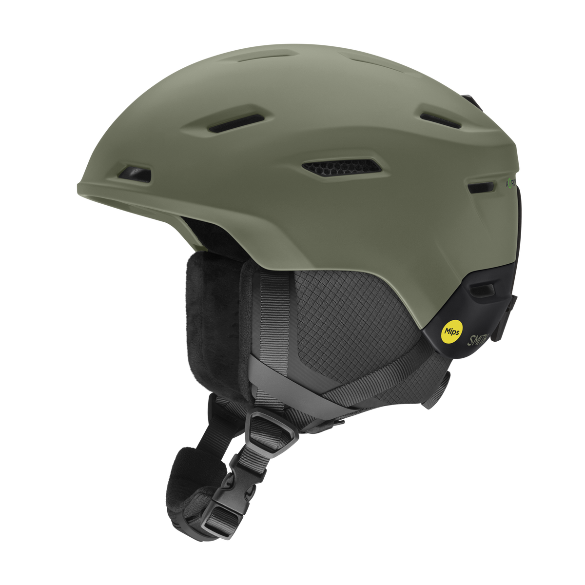 Smith Descend Mips helmet in Matte Fatigue Green / Black