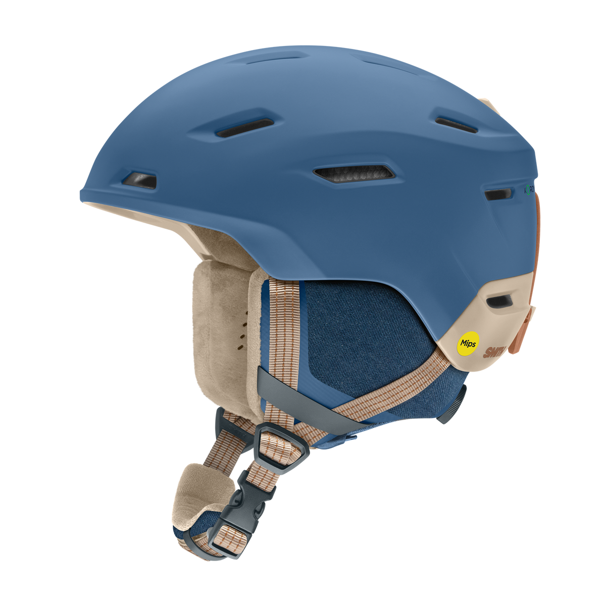 Smith Descend Mips helmet in Matte Future Grey / Classic Beige