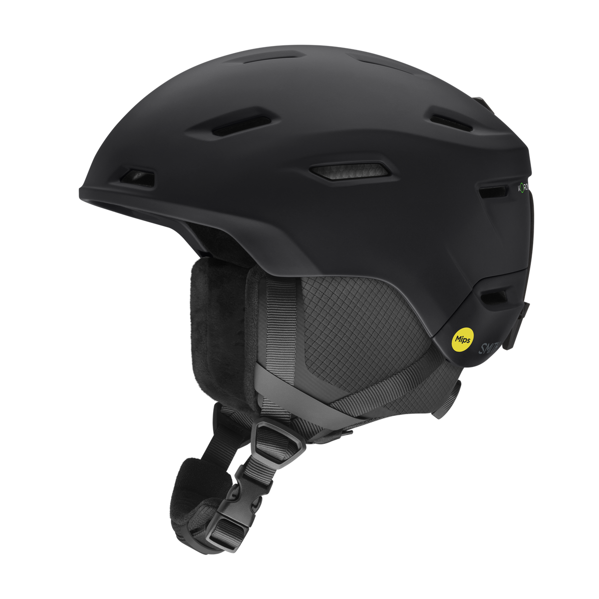 Smith Descend Mips Round Contour Fit helmet in Matte Black